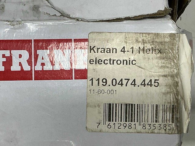 Franke - 4-in-1 helix/heating tank - keukenmengkraan - afbeelding 2 van  4