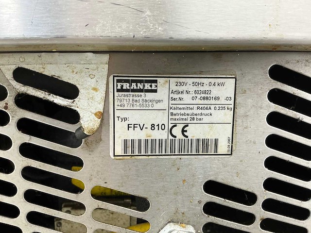 Franke - ffv-810 - mobiele vrieskist - afbeelding 5 van  6