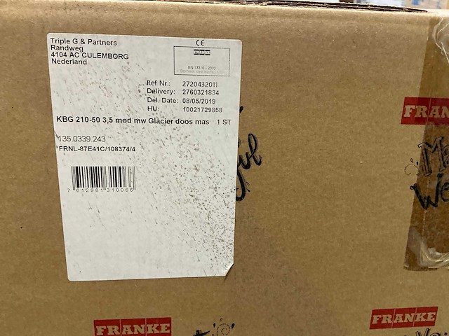 Franke - kbg 210-50 3,5 - spoelbak - afbeelding 7 van  7