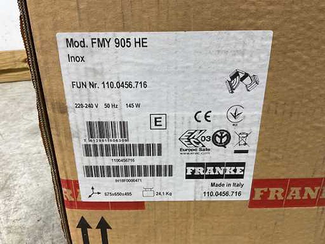 Franke - mythos - kookplaat-afzuiging - afbeelding 2 van  3