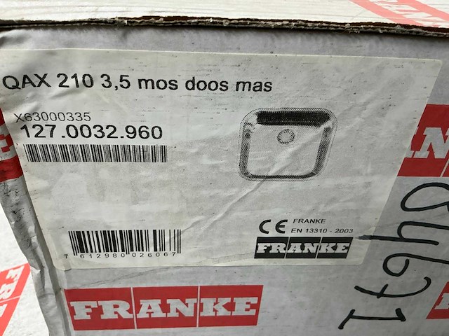 Franke - qax210 - spoelbak - afbeelding 2 van  11