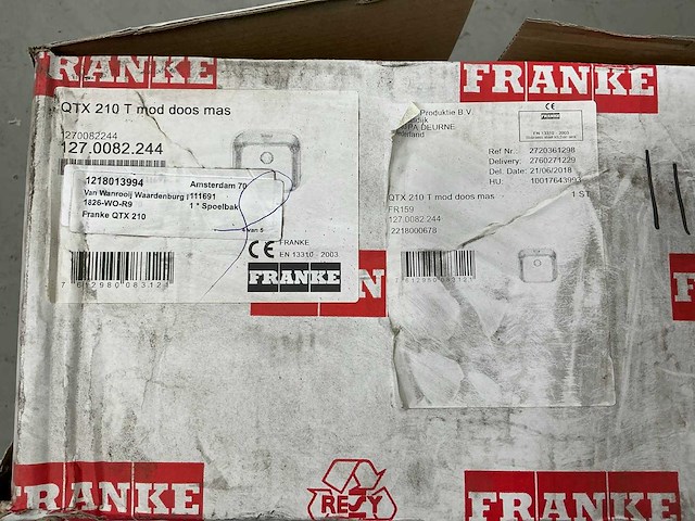 Franke - qtx 210 t - spoelbak - afbeelding 8 van  9