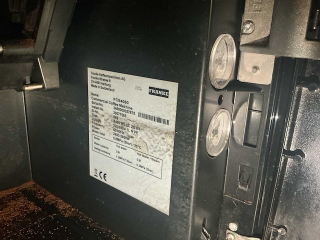 Franke a400 koffiemachine - afbeelding 9 van  11