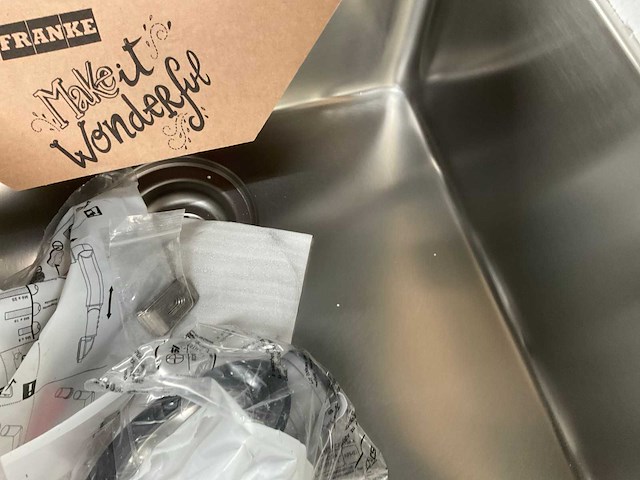 Franke myx 110-45 3 1/2” i wwk nd ofh nth inbouw wasbak - afbeelding 2 van  5