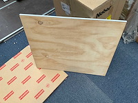 Franke rvs achterwand 600x700x15mm - afbeelding 1 van  3