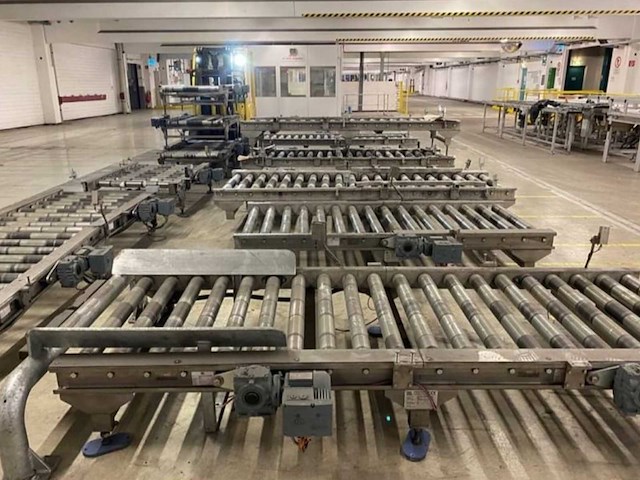 Franpack gmbh/blume förderanlagen productie lijn en palletlift productielijn - afbeelding 1 van  31