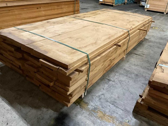 Frans eiken planken 27 mm ca. 0,713 m³ - afbeelding 3 van  5