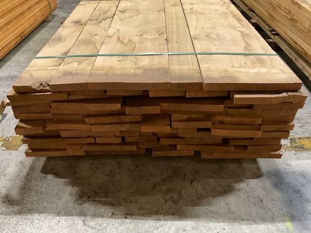 Frans eiken planken 27 mm ca. 0,713 m³ - afbeelding 4 van  5