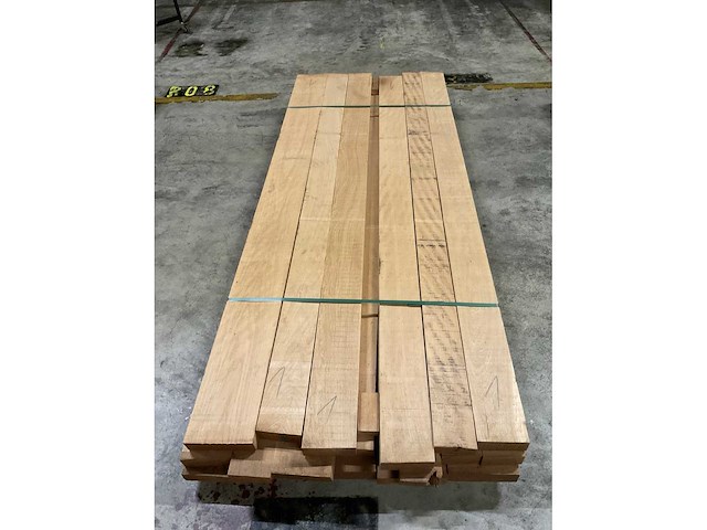 Frans eiken planken 52 mm ca. 0,374 m³ - afbeelding 3 van  3