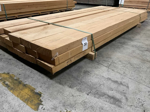 Frans eiken planken 52 mm ca. 0,374 m³ - afbeelding 1 van  5