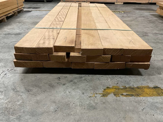 Frans eiken planken 52 mm ca. 0,374 m³ - afbeelding 2 van  5