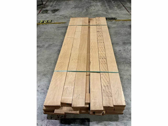 Frans eiken planken 52 mm ca. 0,374 m³ - afbeelding 5 van  5