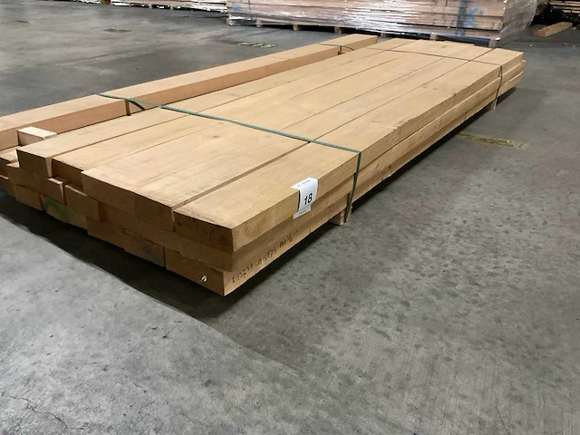 Frans eiken planken 52 mm ca. 0,387 m³ - afbeelding 1 van  5