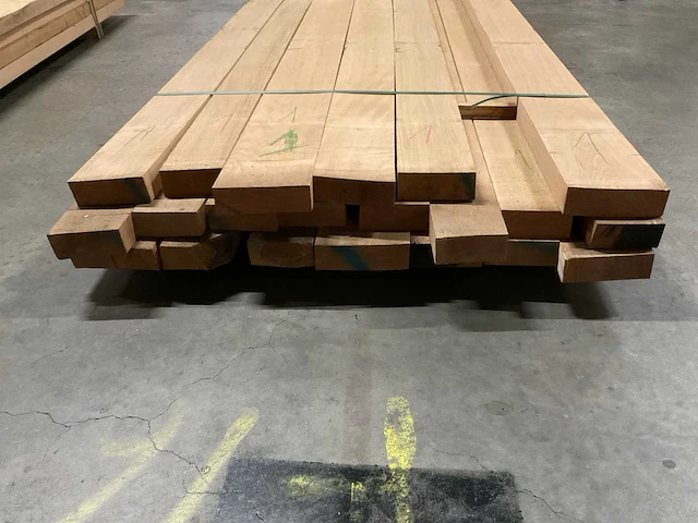 Frans eiken planken 52 mm ca. 0,387 m³ - afbeelding 4 van  5