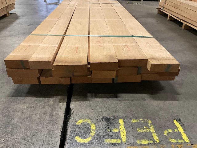 Frans eiken planken 52 mm ca. 0,399 m³ - afbeelding 2 van  2