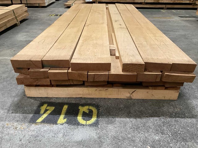 Frans eiken planken 52 mm ca. 0,399 m³ - afbeelding 4 van  5