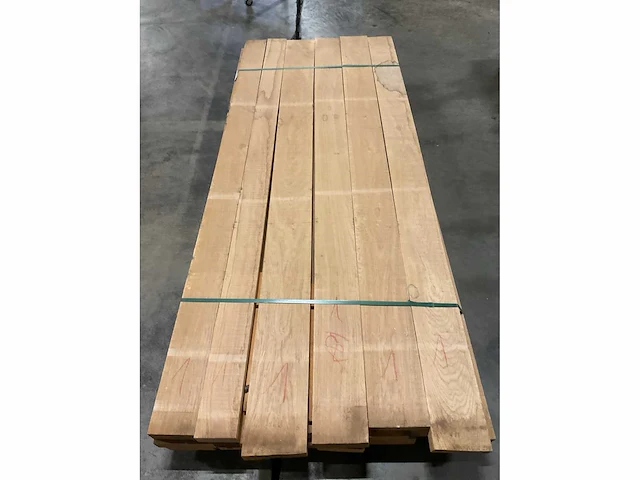 Frans eiken planken 52 mm ca. 0,399 m³ - afbeelding 5 van  5