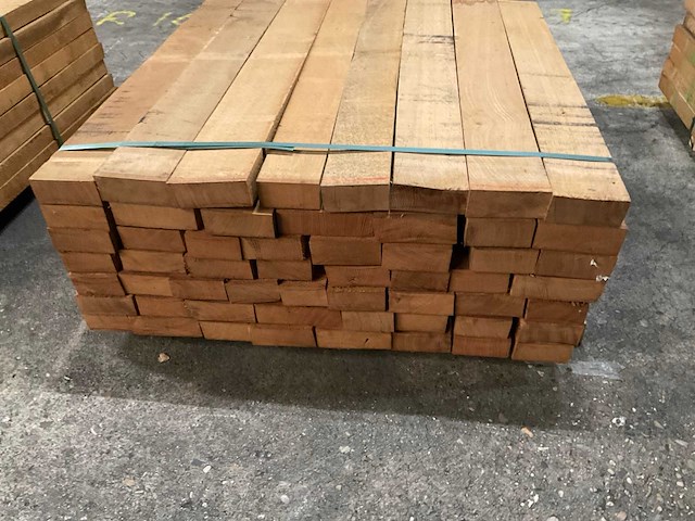 Frans eiken planken 52 mm ca. 0.400 m³ - afbeelding 2 van  3