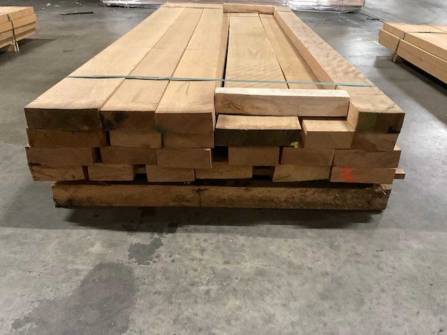 Frans eiken planken 52 mm ca. 0,424 m³ - afbeelding 2 van  5