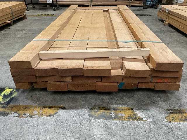 Frans eiken planken 52 mm ca. 0,437 m³ - afbeelding 4 van  4
