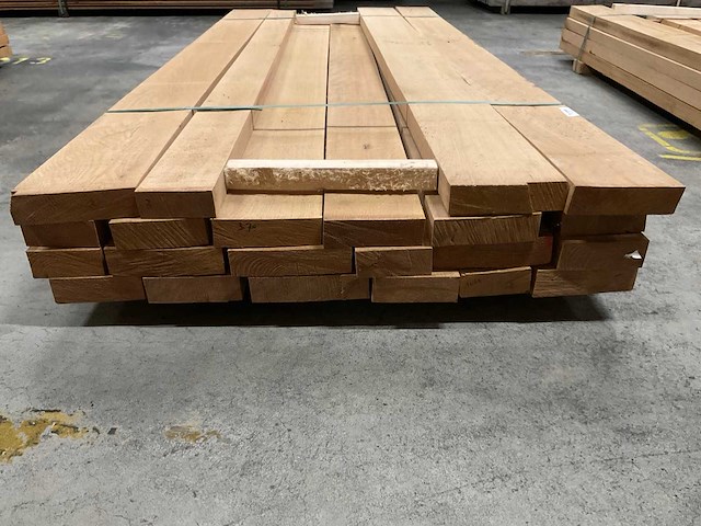Frans eiken planken 52 mm ca. 0,487 m³ - afbeelding 2 van  4