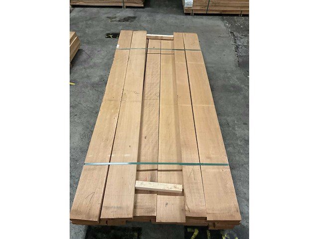 Frans eiken planken 52 mm ca. 0,487 m³ - afbeelding 4 van  4