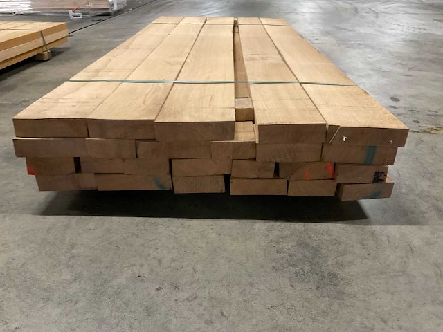 Frans eiken planken 52 mm ca. 0,512 m³ - afbeelding 2 van  5