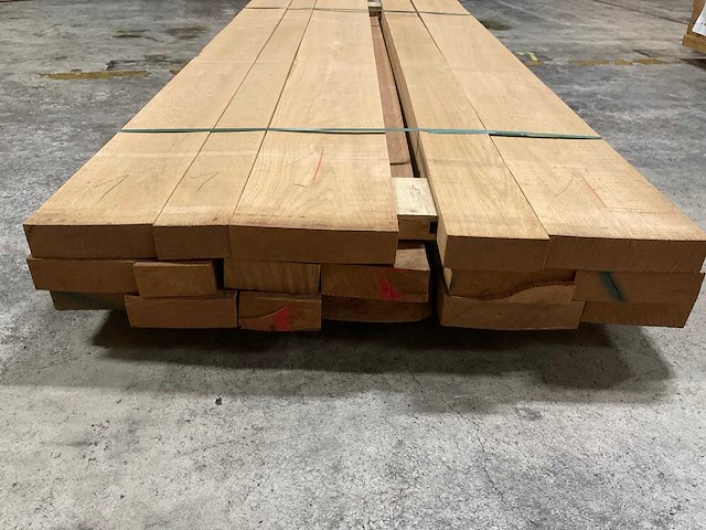 Frans eiken planken 52 mm ca. 0,512 m³ - afbeelding 4 van  5