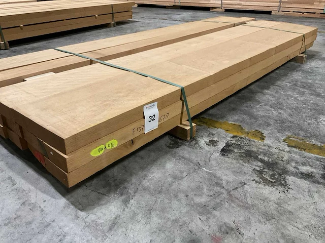 Frans eiken planken 52 mm ca. 0,512 m³ - afbeelding 1 van  5