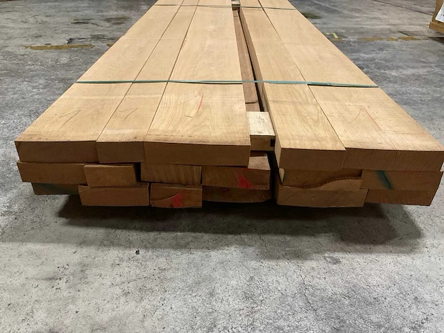 Frans eiken planken 52 mm ca. 0,512 m³ - afbeelding 4 van  5