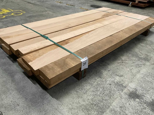 Frans eiken planken voorgeschaafd 52 mm ca. 0,229 m³ - afbeelding 1 van  5