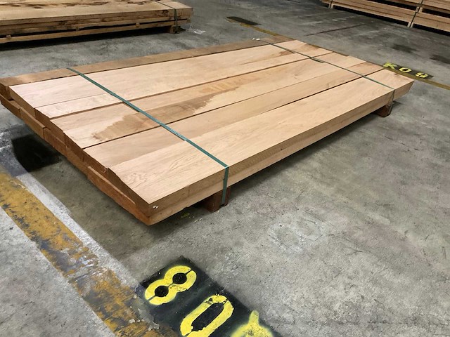 Frans eiken planken voorgeschaafd 52 mm ca. 0,229 m³ - afbeelding 3 van  5