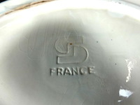 Frans porseleinen vis als dekselschaal - afbeelding 5 van  5