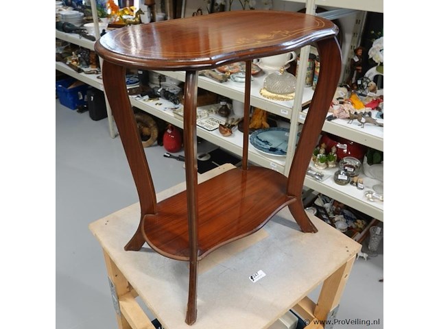 Franse art nouveau etagère - afbeelding 1 van  5