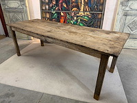 Franse authentieke eetkamertafel - afbeelding 4 van  4