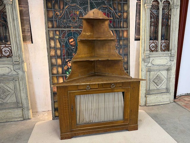 Franse authentieke kast - afbeelding 3 van  5
