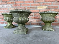 Franse bloempot (3x)