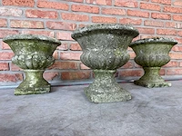 Franse bloempot (3x) - afbeelding 3 van  3
