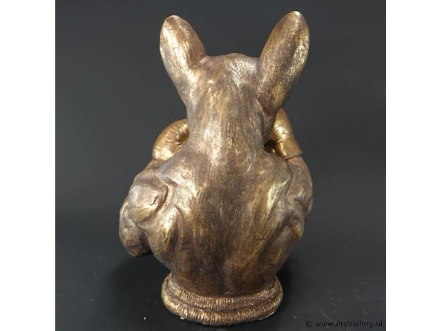 Franse bulldog bokshandschoenen naar goodyz franse bulldog buste - afbeelding 5 van  6