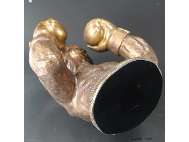 Franse bulldog bokshandschoenen naar goodyz franse bulldog buste - afbeelding 6 van  6