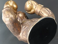 Franse bulldog bokshandschoenen naar goodyz franse bulldog buste - afbeelding 6 van  6