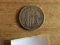 Franse munt 5fr 1875 - afbeelding 3 van  3