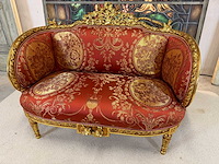 Franse stijl louis seize sofa - afbeelding 2 van  4