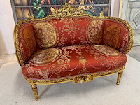 Franse stijl louis seize sofa - afbeelding 3 van  4
