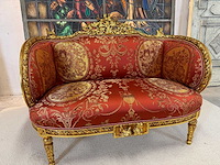 Franse stijl louis seize sofa - afbeelding 4 van  4