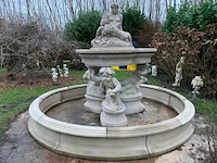Franse stijl putti fontein - afbeelding 3 van  7