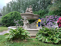 Franse stijl putti fontein - afbeelding 6 van  7