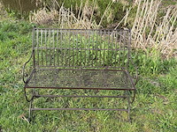 Franse tuinbank 103 cm breed - afbeelding 1 van  3