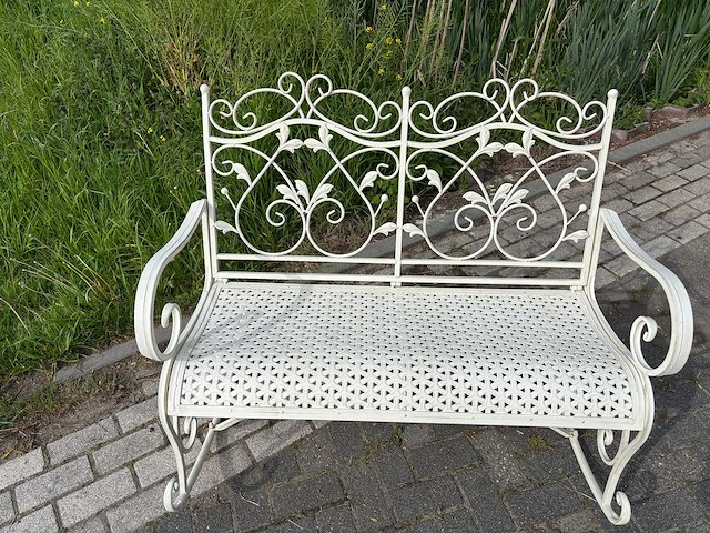Franse tuinbank - afbeelding 3 van  3