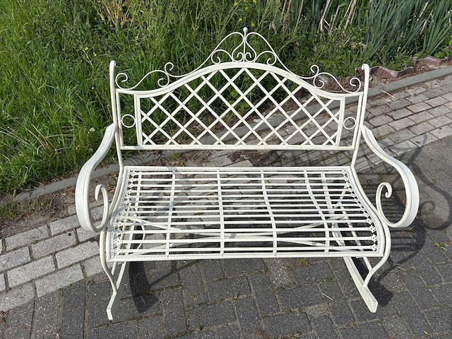 Franse tuinbank - afbeelding 3 van  3